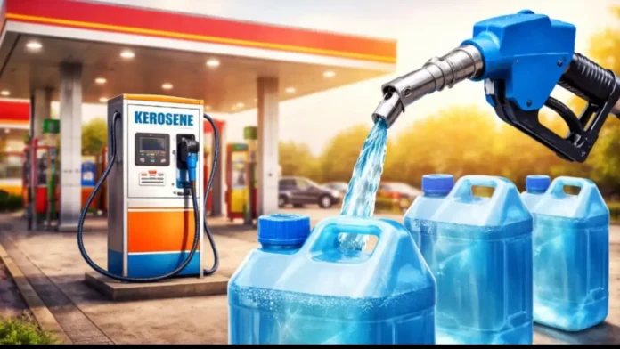 Greater Noida Petrol Pump Water