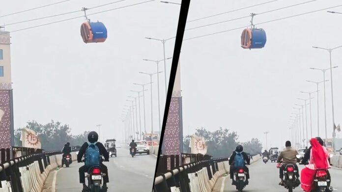 वाराणसी रोपवे प्रोजेक्ट ट्रायल रन अपडेट।